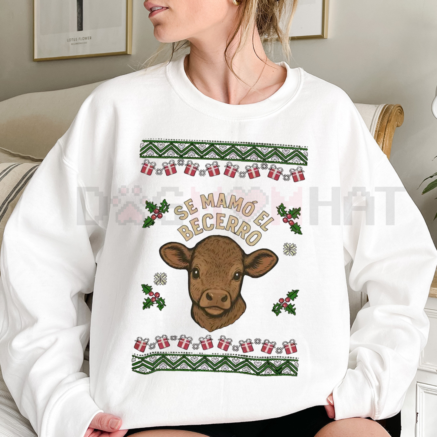 Funny 'Se Mamó El Becerro' Mexican Idiom Sweatshirt