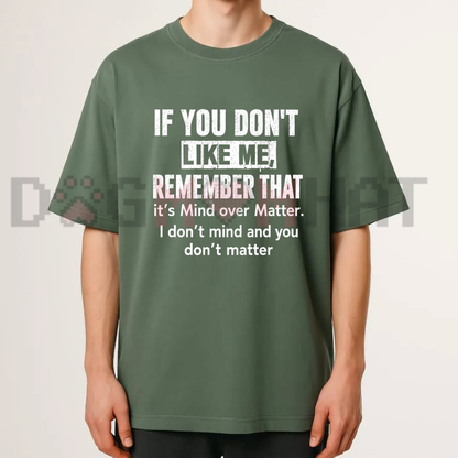 Inner Strength Mindfulness Graphic Tee - Inspirational Mind Over Matter Pure Cotton Unisex T-Shirt