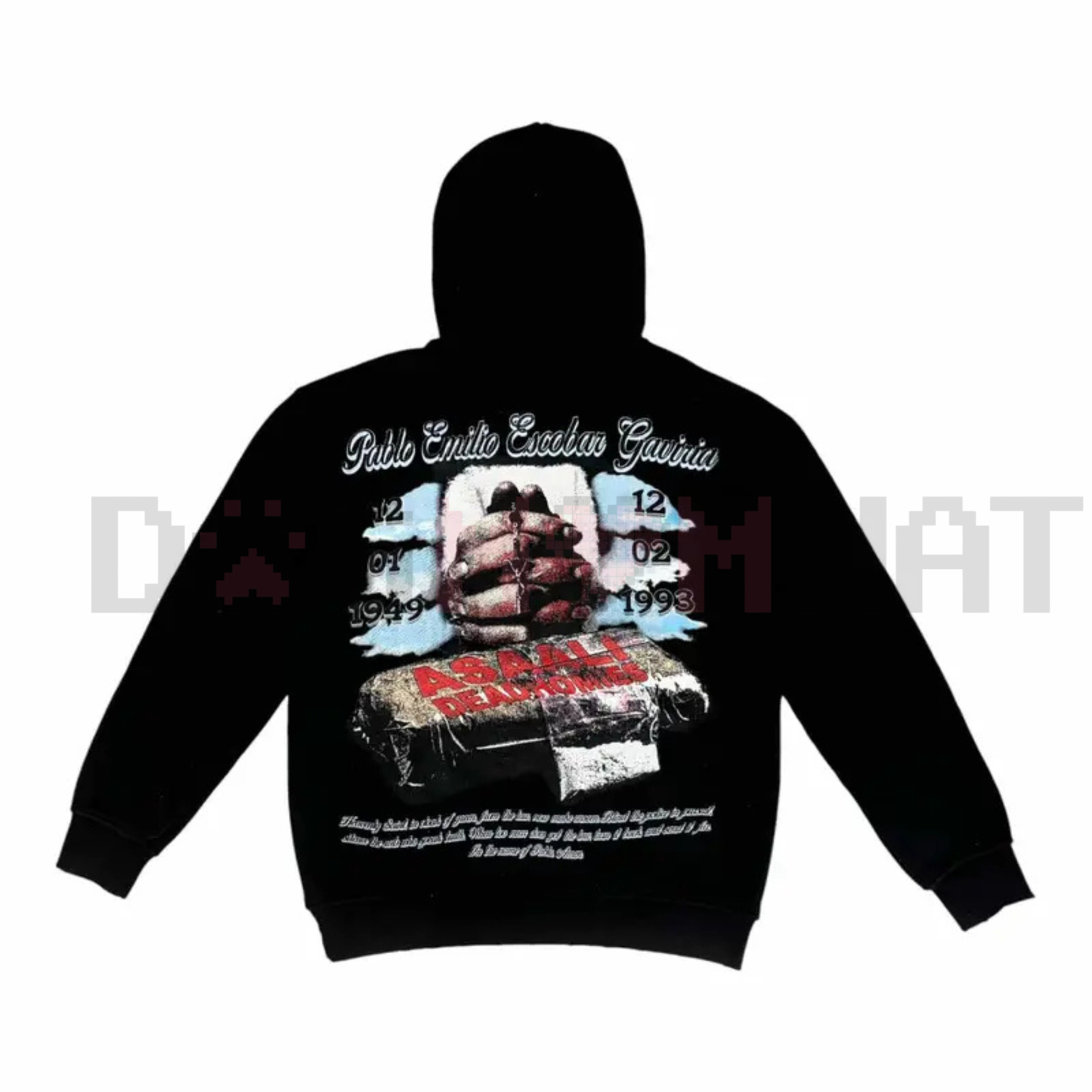 "Deadhomie$" In Loving Memory Pullover Hoodie