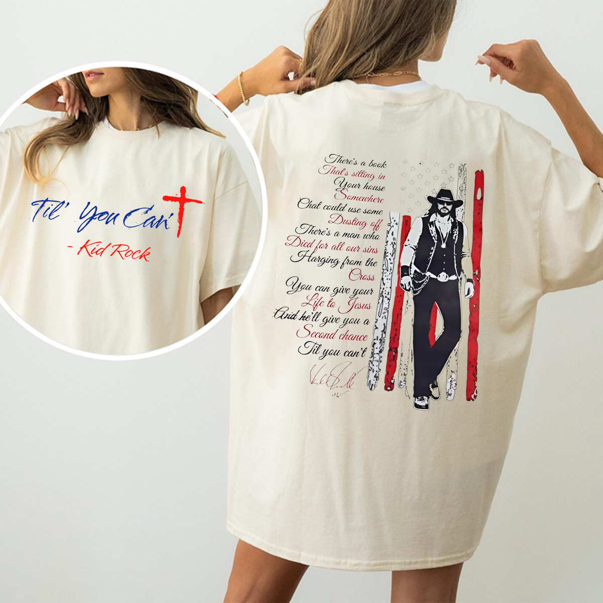 Til You Can't Country Music Graphic T-Shirt