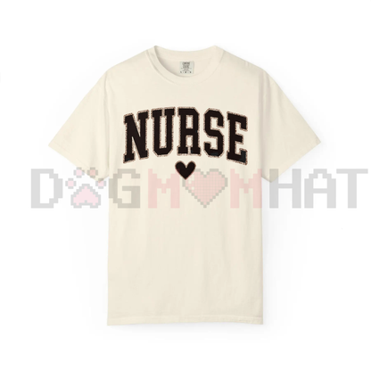 Leopard Nurse Lightning Bolt T-Shirt