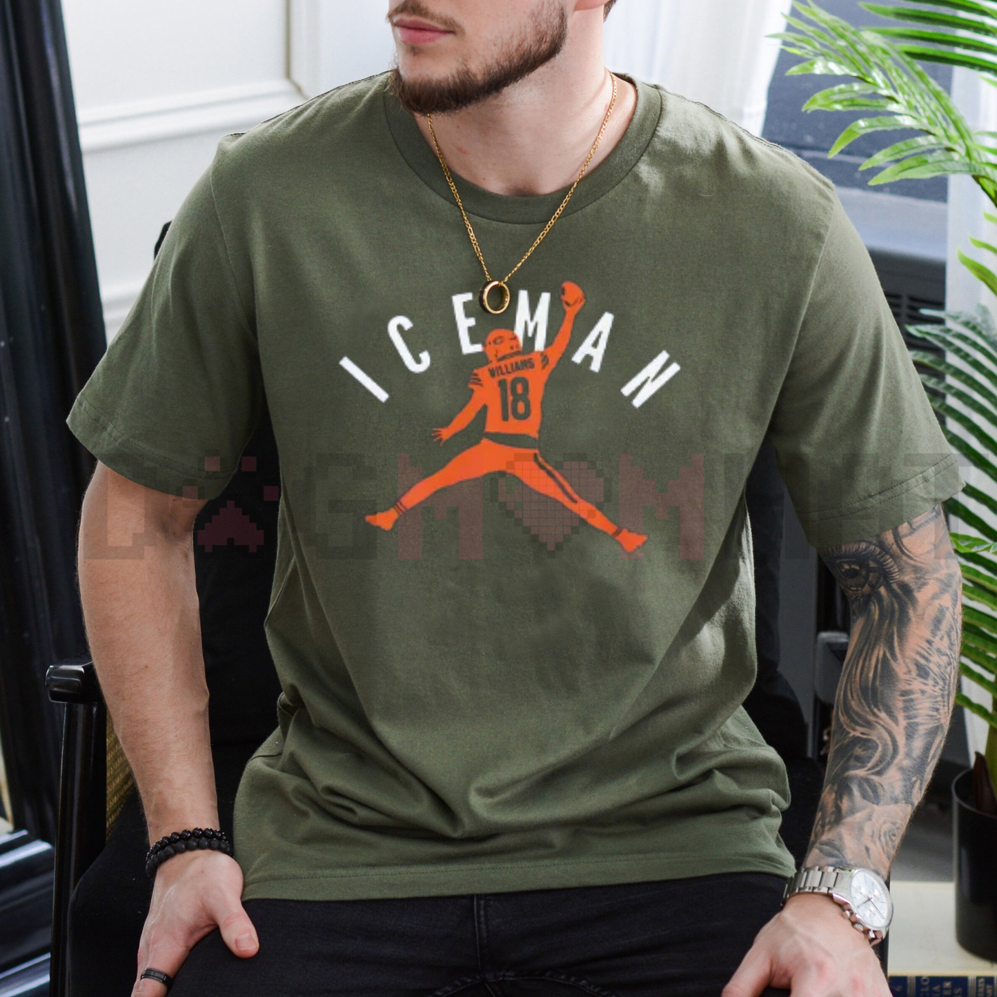Chicago Jumpman Caleb "Iceman" Williams T-Shirt