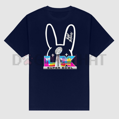 Bunny Ears Graphic T-Shirt – Urban Streetwear Unisex Fashion Top, Edgy Aesthetic Tee