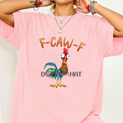 Funny "F-CAW-F" Chicken T-Shirt – Unisex T-Shirt