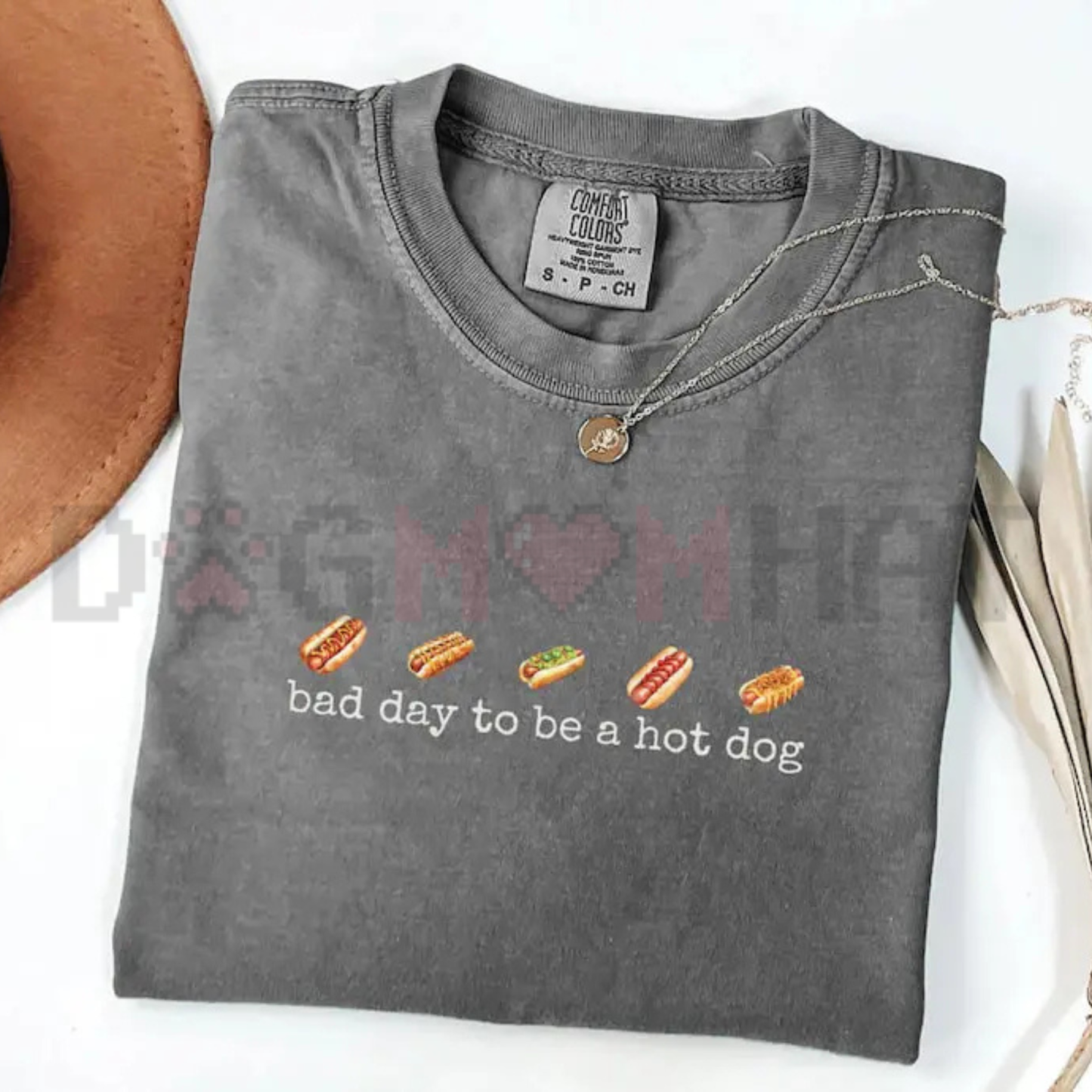 "Bad Day To Be A Hot Dog" T-Shirt – Retro Summer BBQ Mascot Tee