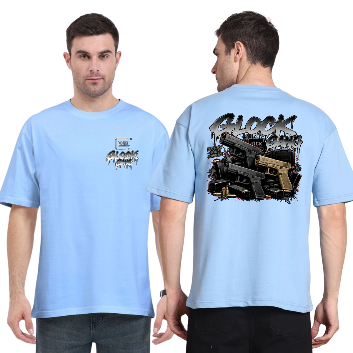 "Glock Gang Perfection Builds Confidence" Tactical Graphic Shirt