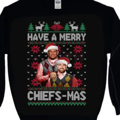 Vintage Funny Christmas Team Football Step Brothers Crewneck Sweatshirt