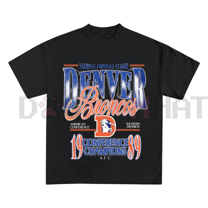 Vintage Denver Football Graphic T-Shirt