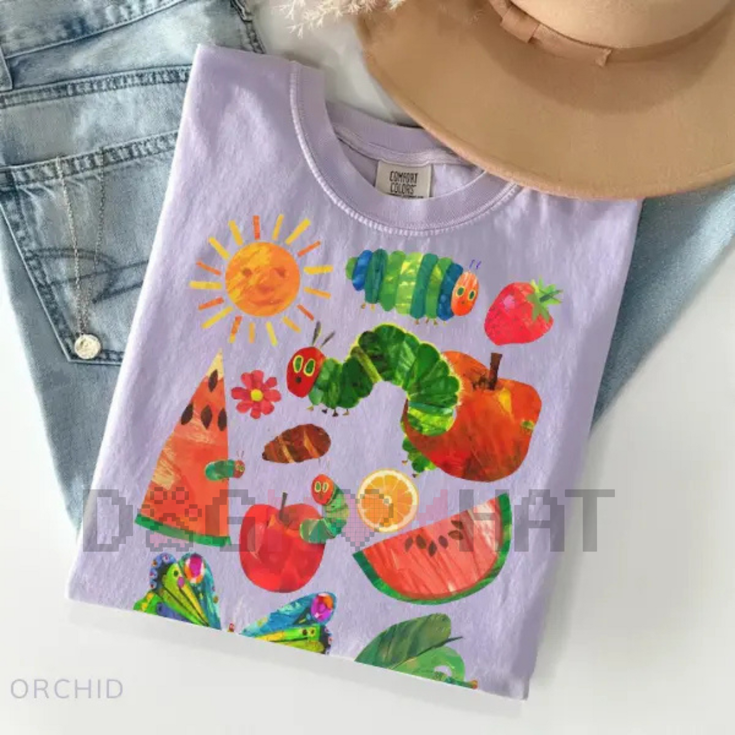 Comfort Colors Hungry Caterpillar Back To School Shirt – Teacher Life Tee