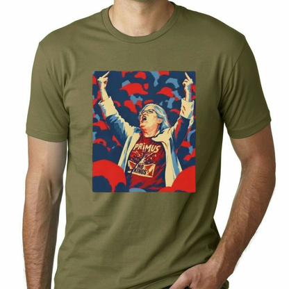 Aunt Sue Double Middle Finger at Trump Rally T-Shirt