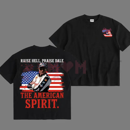 Praise Dale" T-Shirt – 2-Sided American Spirit Racing Tee