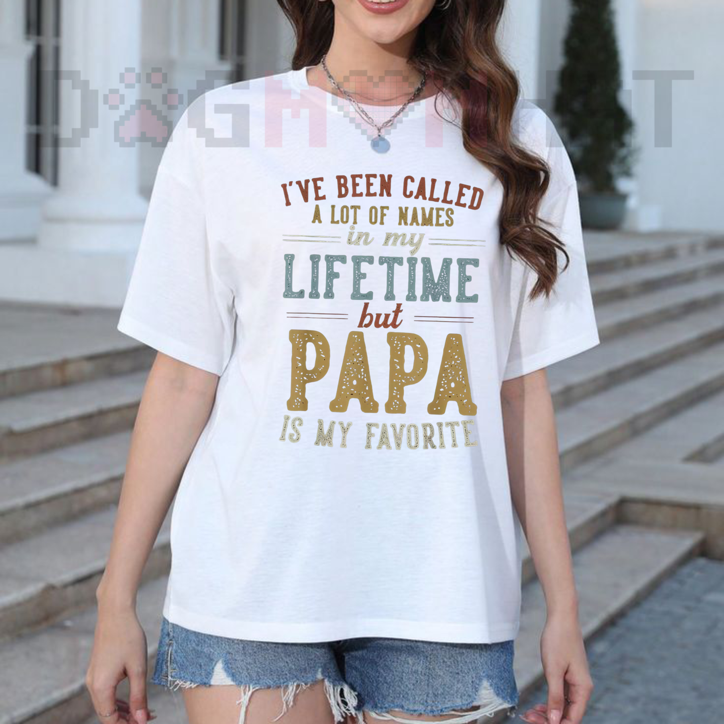 "Papa Is My Favorite Name" Father's Day T-Shirt