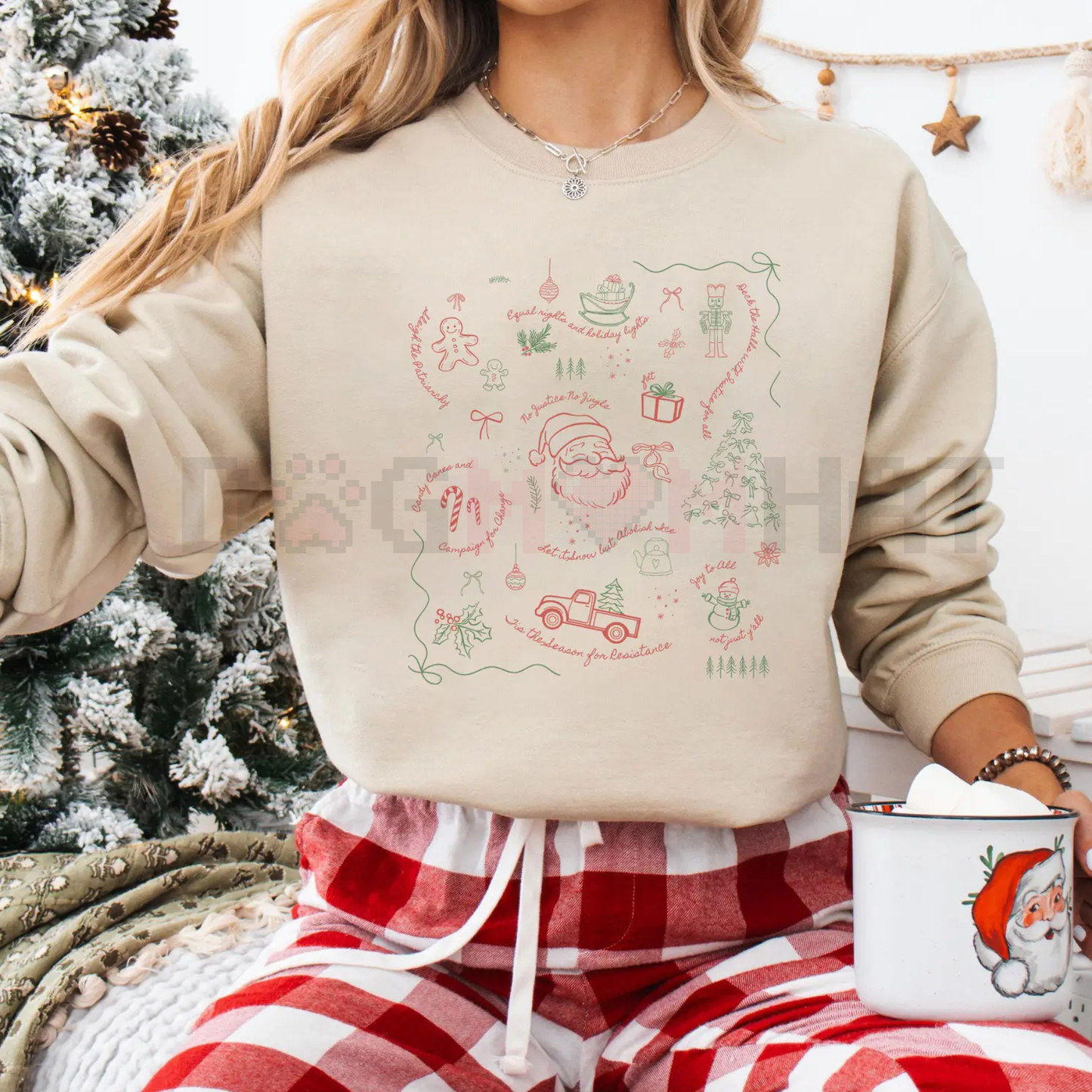 Feminist Coquette Protest Crewneck