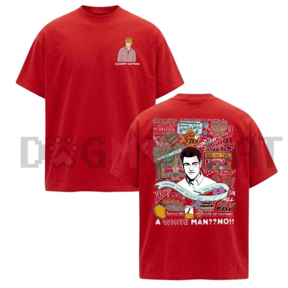 "Schmidt Happens" New Girl Comedy Graphic T-Shirt