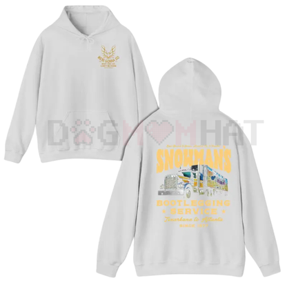 Snowman's Bootlegging Service 2-Side Hoodie