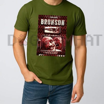 Bronson Action Movie Legend Retro Cult Cinema Graphic T-Shirt