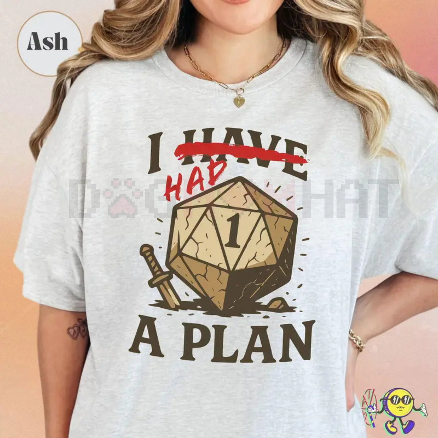 "Don't Worry I Have A Plan" Dnd Shirt – Funny Tabletop Games Tee
