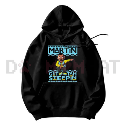 Men's "Get Tah Steppin" Retro Hoodie