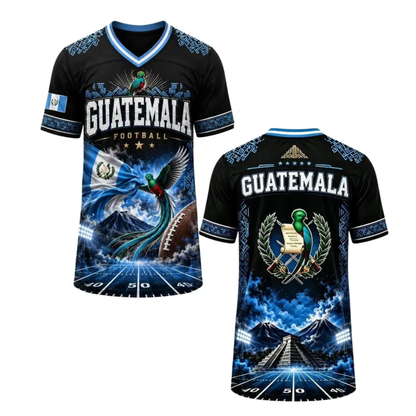 Guatemala National Team Hybrid Mesh Soccer Shirt