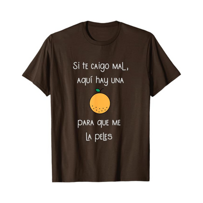 Funny 100% Cotton T-Shirt for Latinos & Hispanics – Humorous Spanish Quote Tee, Casualwear