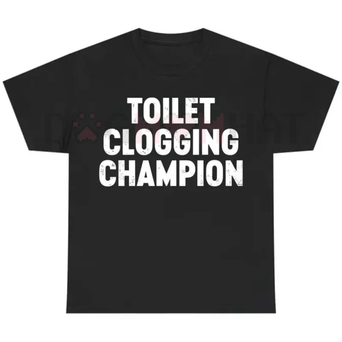 Toilet Champion Tee – Funny Gag Gift Humor Graphic T-Shirt