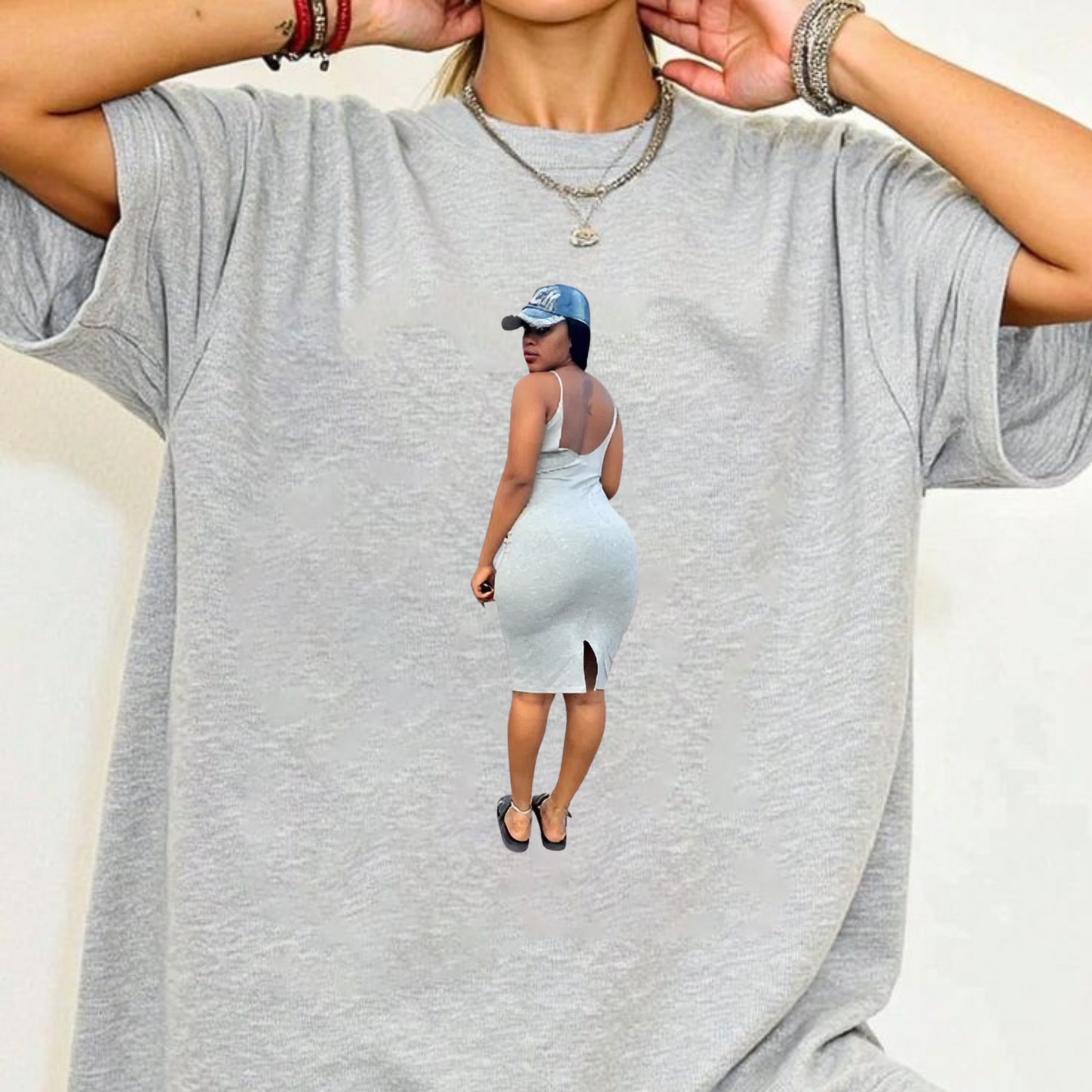 Bel Dash Ju Bel Anform T-Shirt – Women's White Graphic Tee