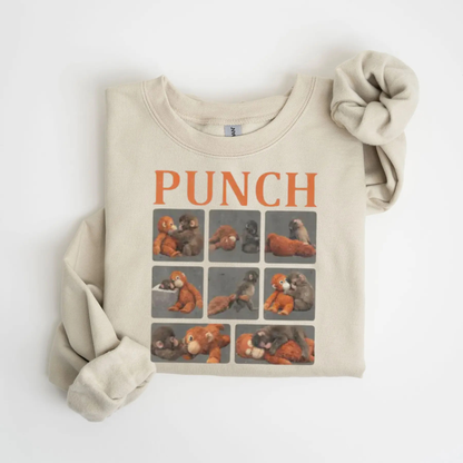 "Monkey Punch" Graphic Sweatshirt