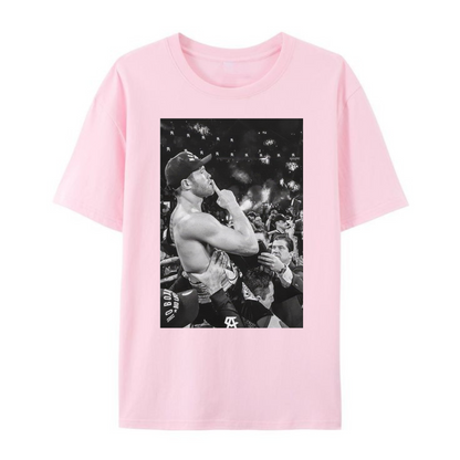 Hui BaiLi Canelo Alvarez Motivational Boxing Shirt – Champion Fighter Gym Wear