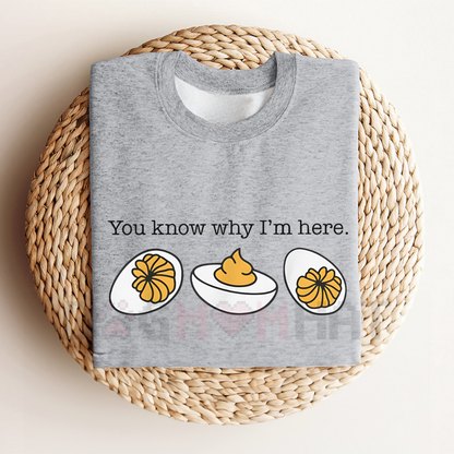 Funny Deviled Egg Thanksgiving T-Shirt – Retro Holiday Graphic Tee