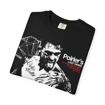 Dustin Poirier Retro UFC T-Shirt – Vintage Graphic Tee for MMA Fans & Fight Night Apparel