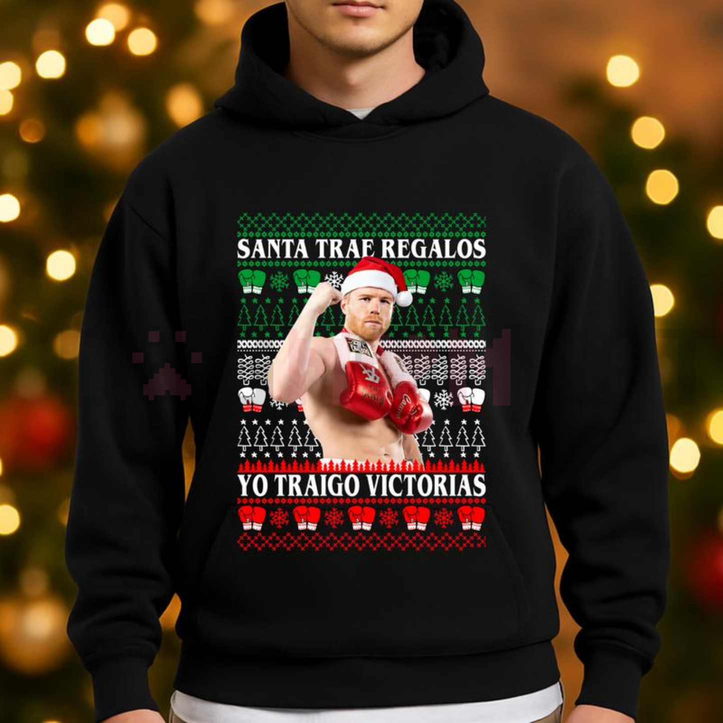 Feliz Navidad Sweatshirt – Mexican Christmas Gift & Funny Holiday Crewneck for Him & Her
