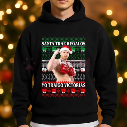 Feliz Navidad Sweatshirt – Mexican Christmas Gift & Funny Holiday Crewneck for Him & Her