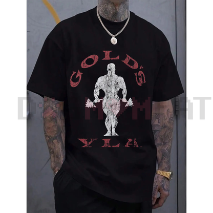 Vintage Gold’s Gym Distressed T-Shirt