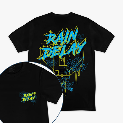 "Rain Delay" Lightning Bolt T-Shirt