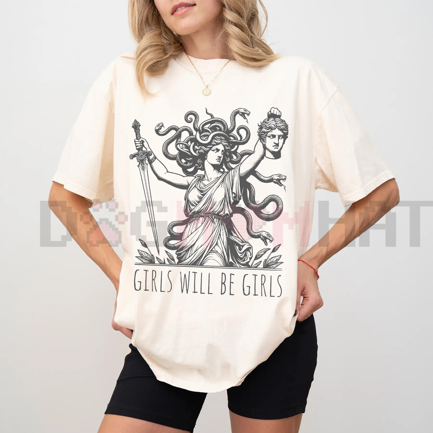 Medusa Victorious Tee – "Girls Will Be Girls" Feminist Shirt