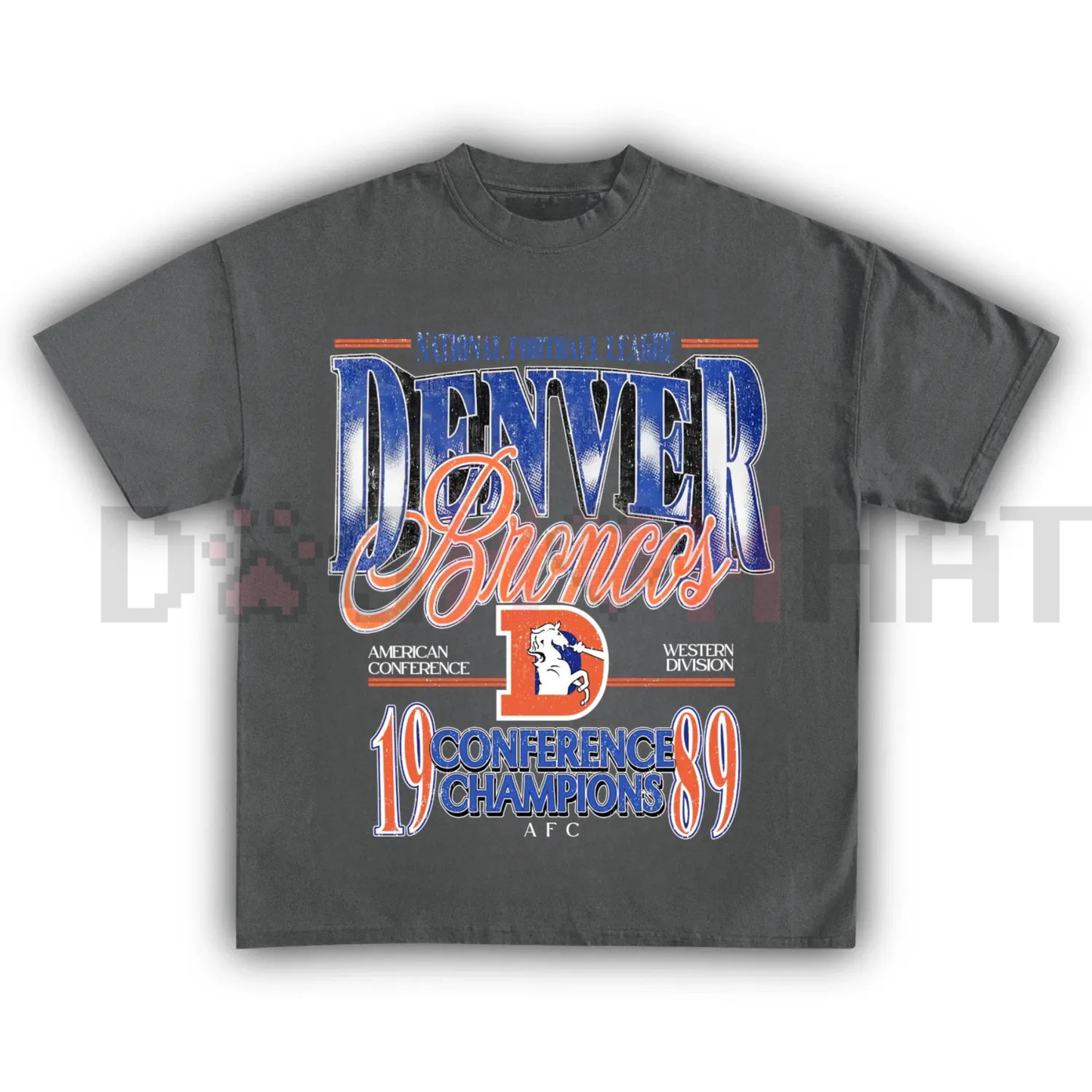 Vintage Denver Football Graphic T-Shirt