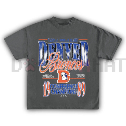 Vintage Denver Football Graphic T-Shirt