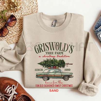 Clark Griswold Tree Chaos Sweatshirt – National Lampoon's Fan Gift