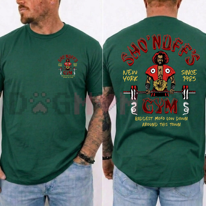 Shogun Martial Arts Gym Graphic Tee - Retro 80s Action Movie Nostalgia Pure Cotton USA Made Shirt