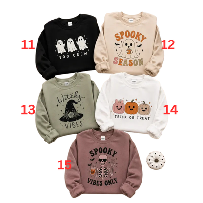 Halloween Edition Surprise Sweatshirt - Mystery Spooky Season Graphic Pullover
