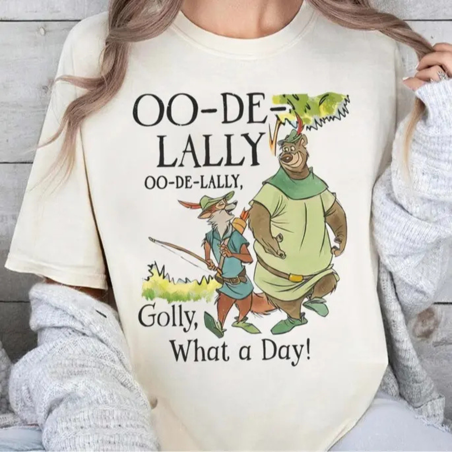 Retro "Oo-De-Lally" Robin Hood T-Shirt
