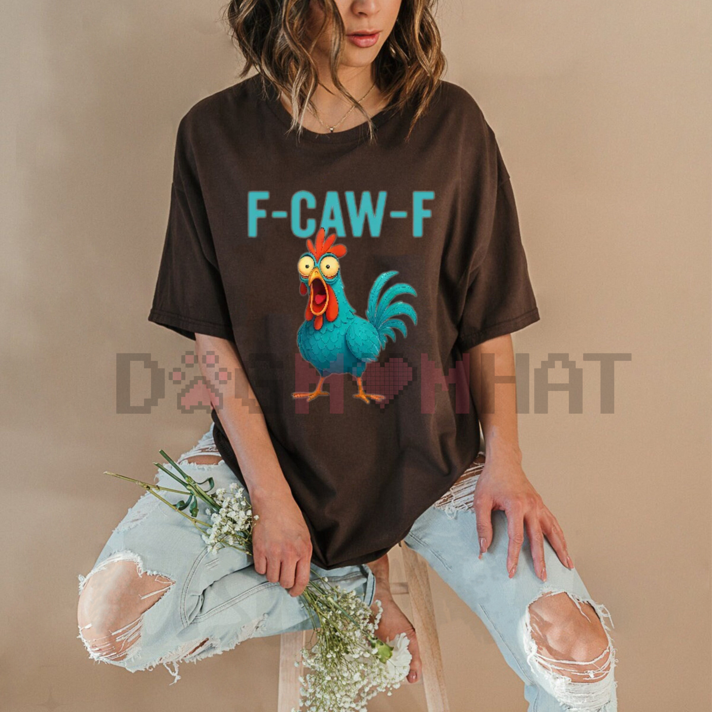 Funny Rooster Chicken Farm Animal Humor T-Shirt – Bird Lovers Tee