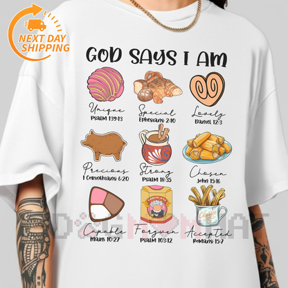 Mexican Pan Dulce Christmas T-Shirt – Spanish Xmas Tee