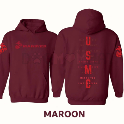 USMC Semper Fi Tactical Pullover Hoodie