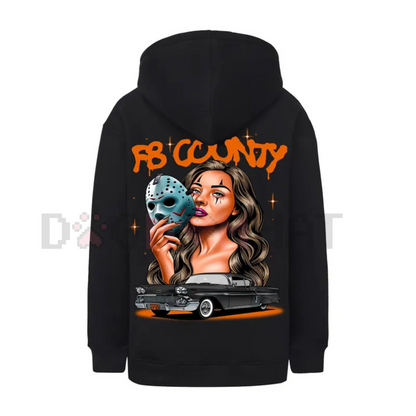 FB County Heavyweight Oversized Halloween Graphic Hoodie
