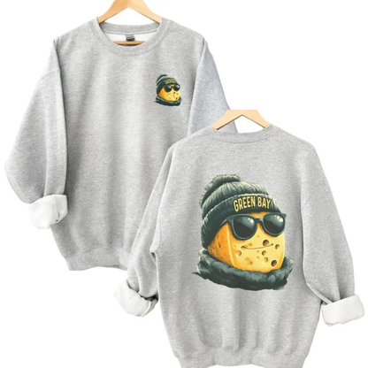 Vintage Spirit Animal City Football Sweatshirt - Retro Game Day Pullover