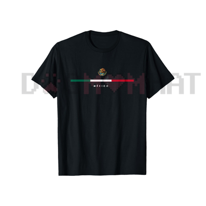 Vintage Mexican Flag Graphic Tee - Unisex Streetwear Cotton T-Shirt