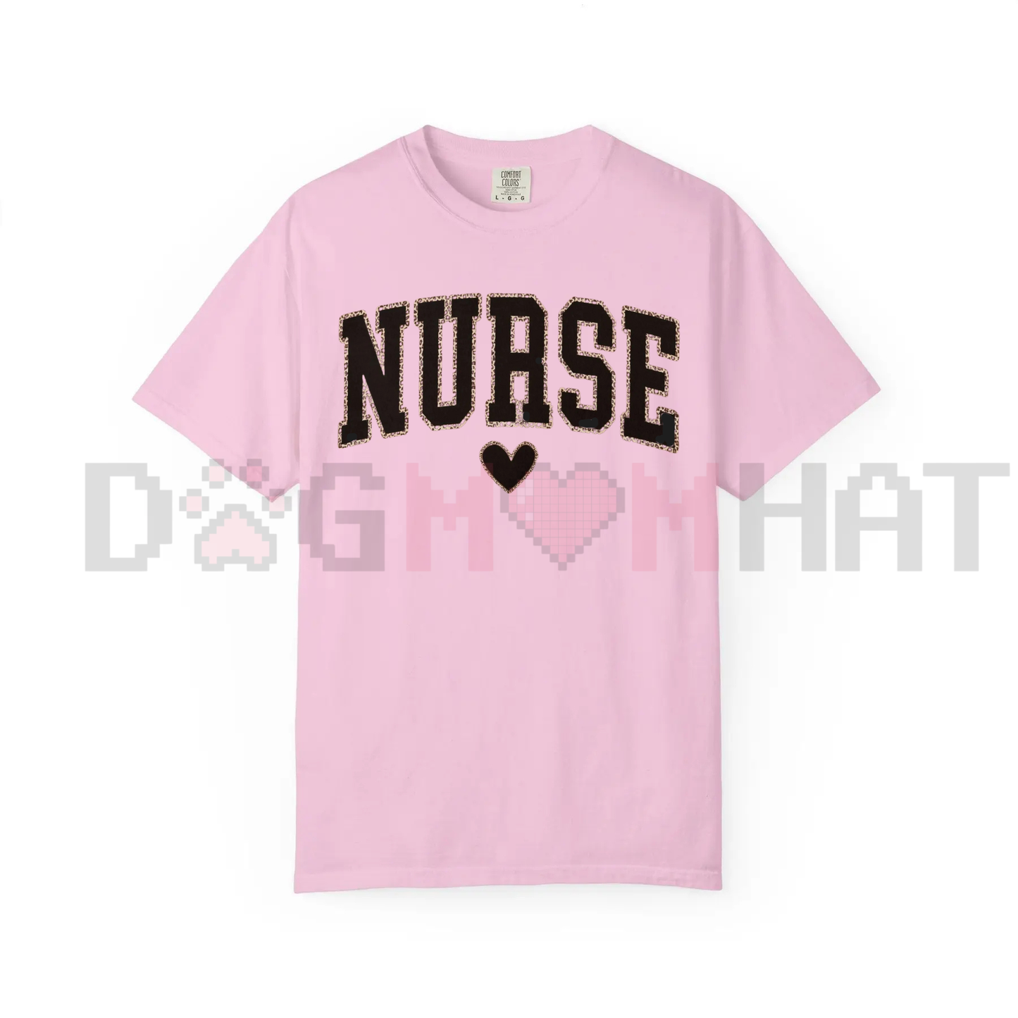 Leopard Nurse Lightning Bolt T-Shirt