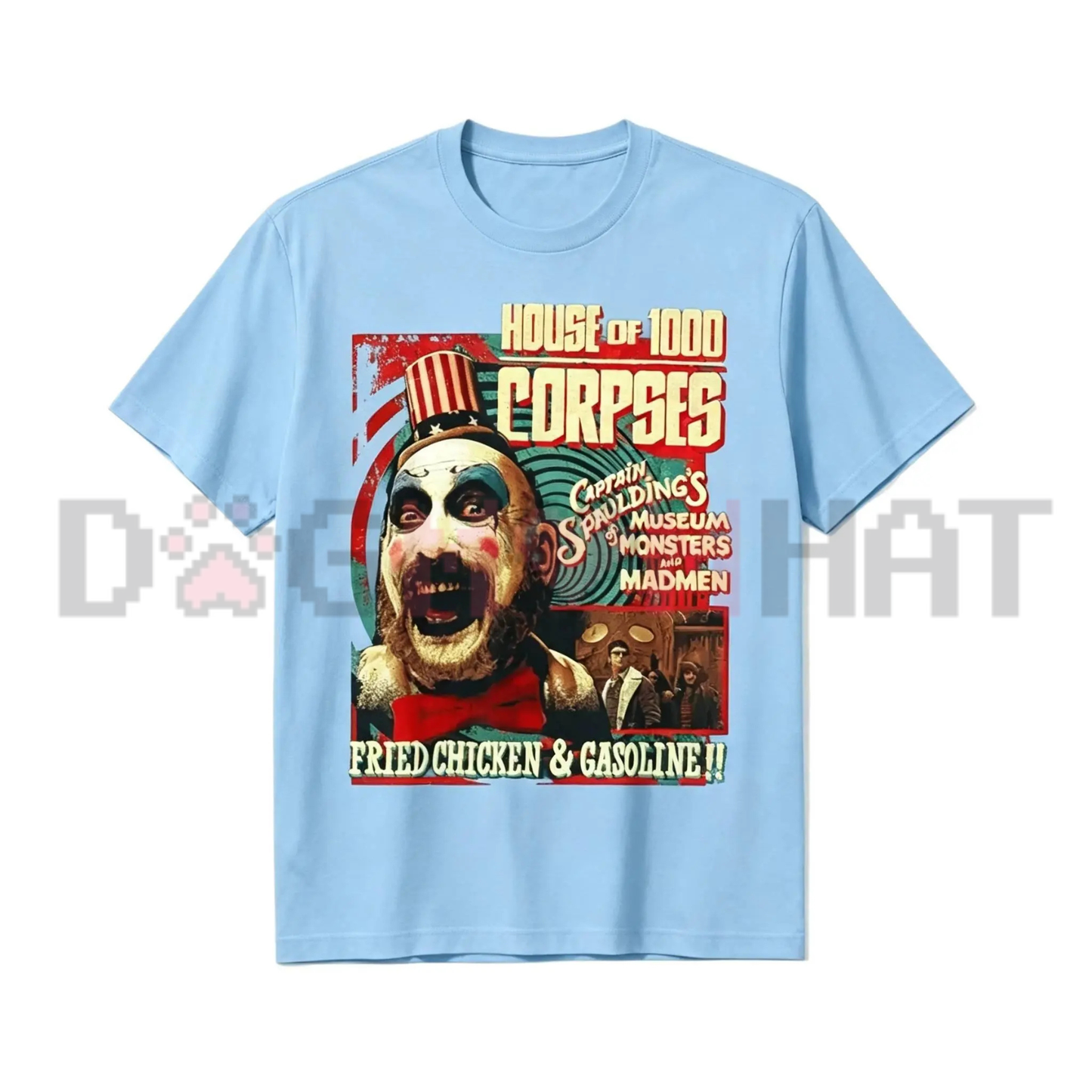 Vintage Classic Horror Movie Graphic Tee - Retro Cinema Spooky Soft Cotton Unisex Relaxed Fit Halloween Streetwear T-Shirt