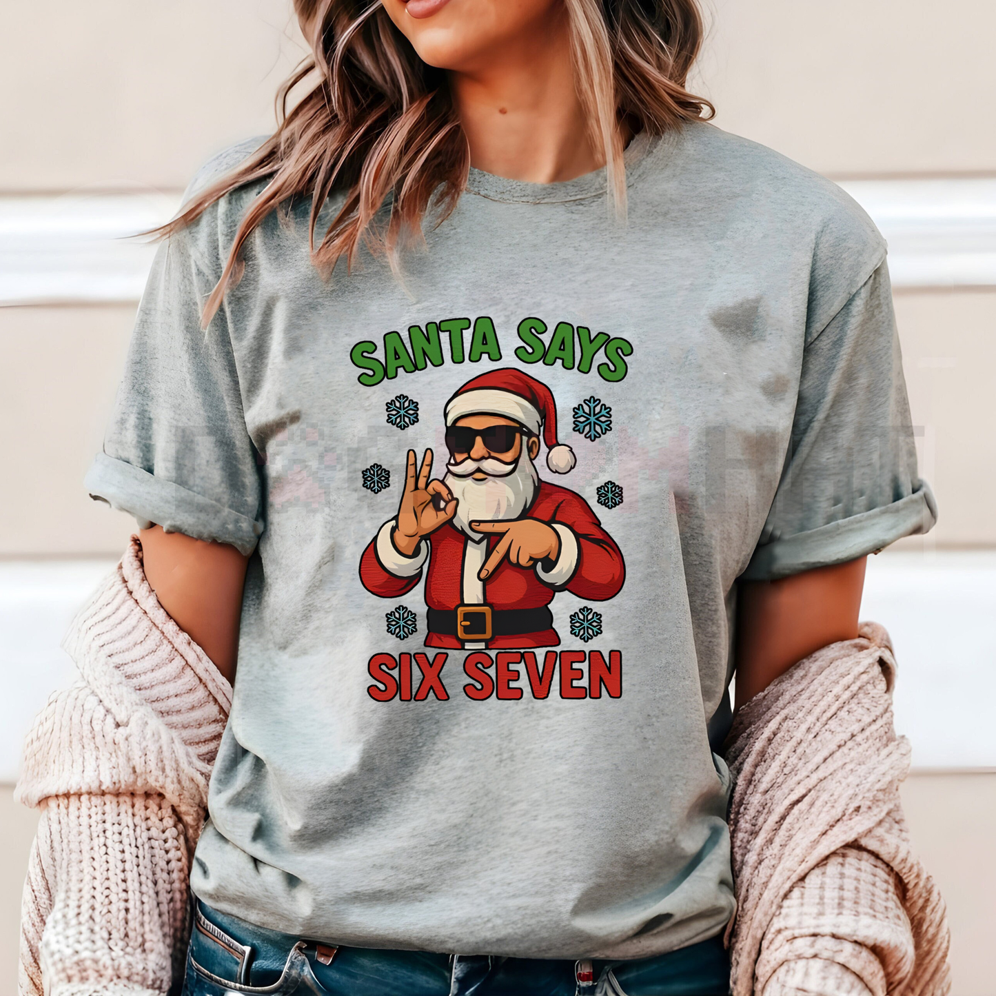 Viral 'Six Seven' Height Joke Meme T-Shirt